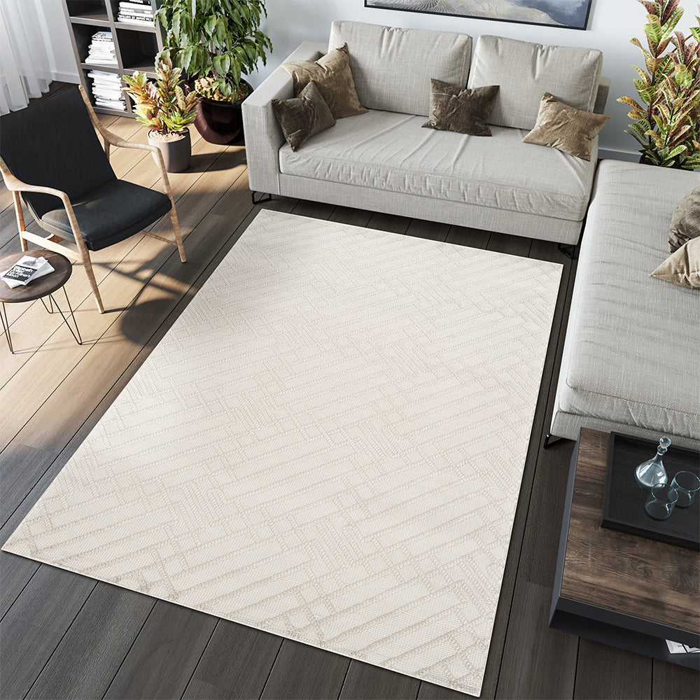 Camber Nora Geometric Natural & Neutral Rug