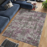 Stonehaven Elara Contemporary Grey & Silver Rug