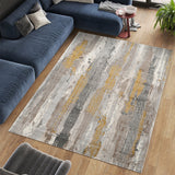 Stonehaven Opal Contemporary Brown & Taupe Rug