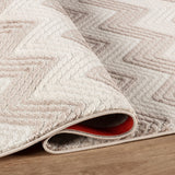 Camber Lilac Geometric Brown & Taupe Rug