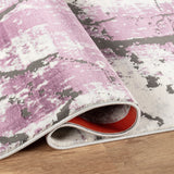 Stonehaven Hollow Contemporary Grey & Silver Rug