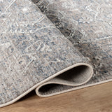 Woolly Shore Bohemian Grey & Silver Rug