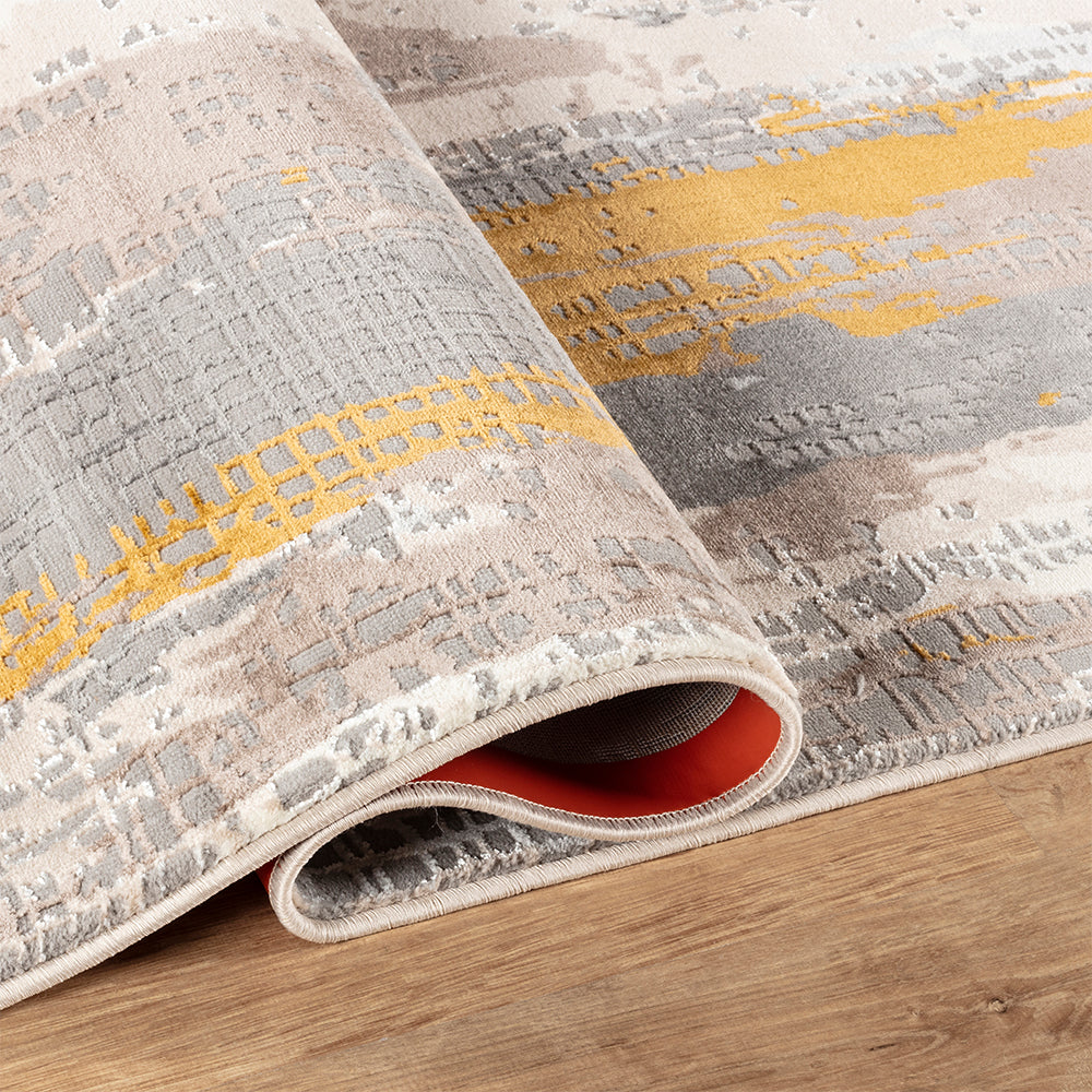 Stonehaven Opal Contemporary Brown & Taupe Rug