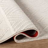 Camber Geometric Natural & Neutral Rug