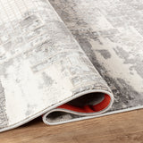 Stonehaven Twine Contemporary Grey & Silver Rug
