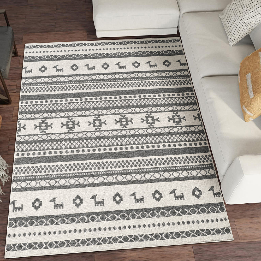 Suffolk Brisa Double-Side Brown & Taupe Rug