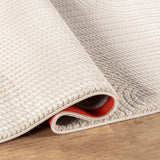 Camber Heather Geometric Natural & Neutral Rug