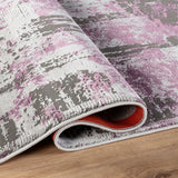 Stonehaven Elara Contemporary Grey & Silver Rug
