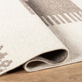 Suffolk Echo Double-Side Brown & Taupe Rug