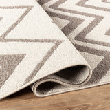 Suffolk Echo Double-Side Brown & Taupe Rug