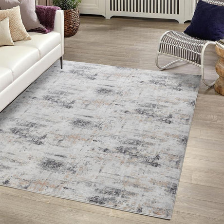 Parantez Grey Beige Rug