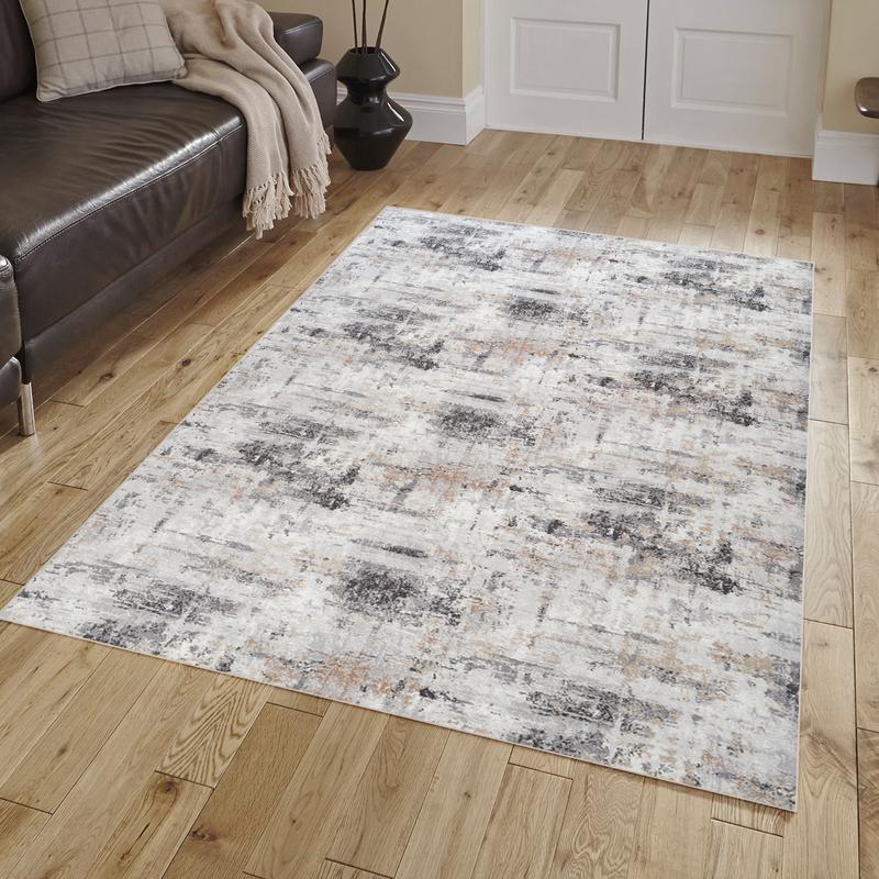 Parantez Grey Beige Rug